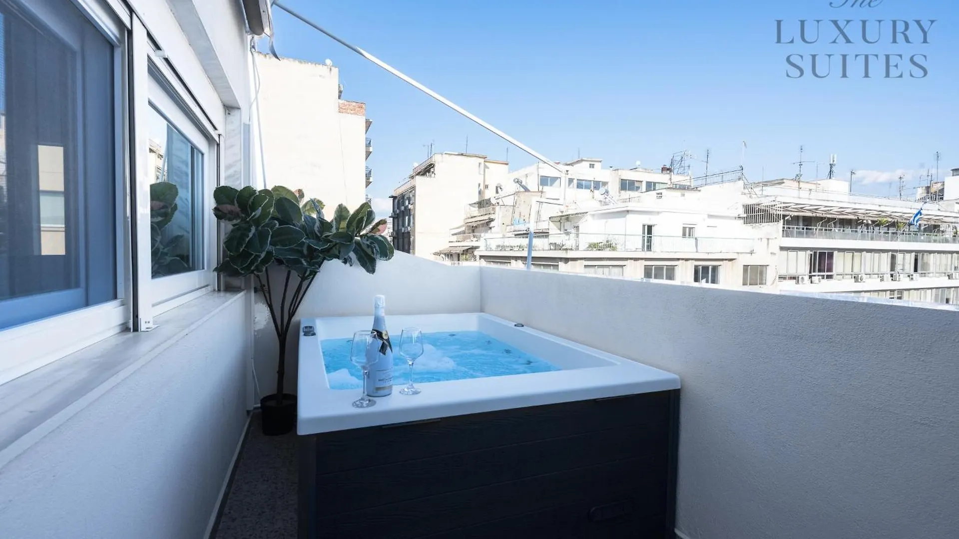 Nephele Jacuzzi Suites, The Luxury Suites Thessalonique Appartement